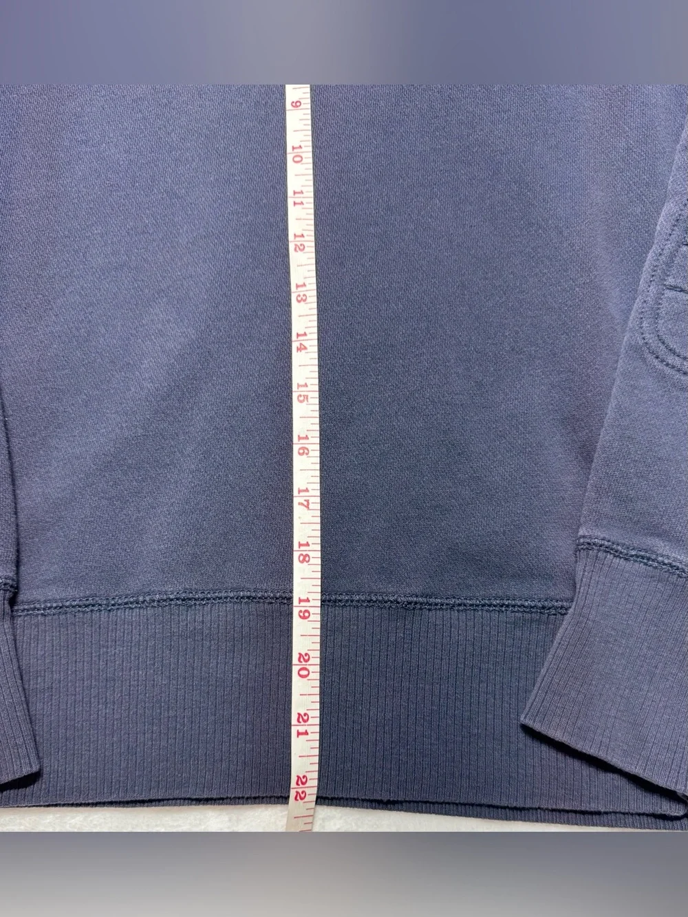 Ralph Lauren Boy’s Navy Fleece Crewneck Pullover Sweatshirt Embroidered Logo